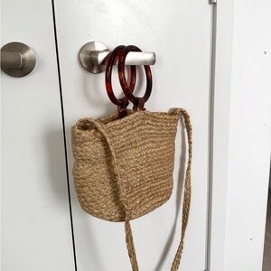 Aritzia Main Character Woven Bag